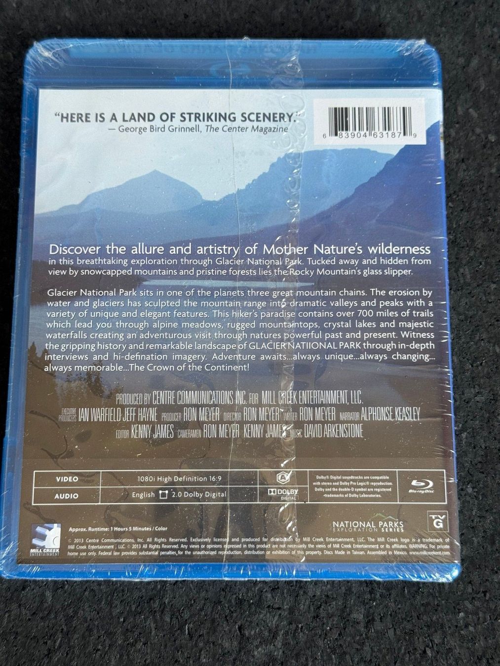 Alle DVDs: National Parks Exploration Series Glacier Blu-ray Disc – Neu (gemäss Beschreibung) aus Fribourg von tschjoly 1