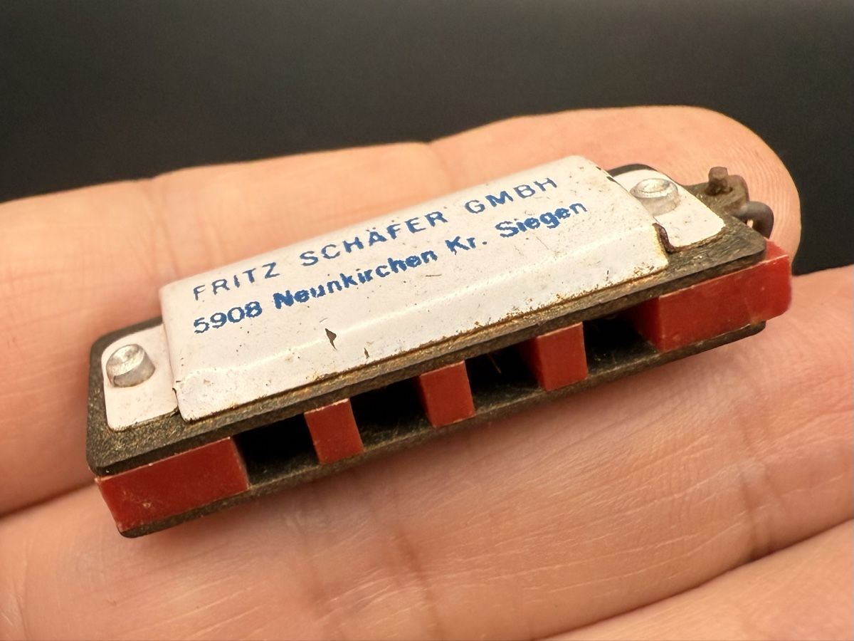 Giocattoli: Vintage Mini-Armonica Fritz Schäfer GmbH – Usato da Lamone venduto da LaCantinaMagica 2