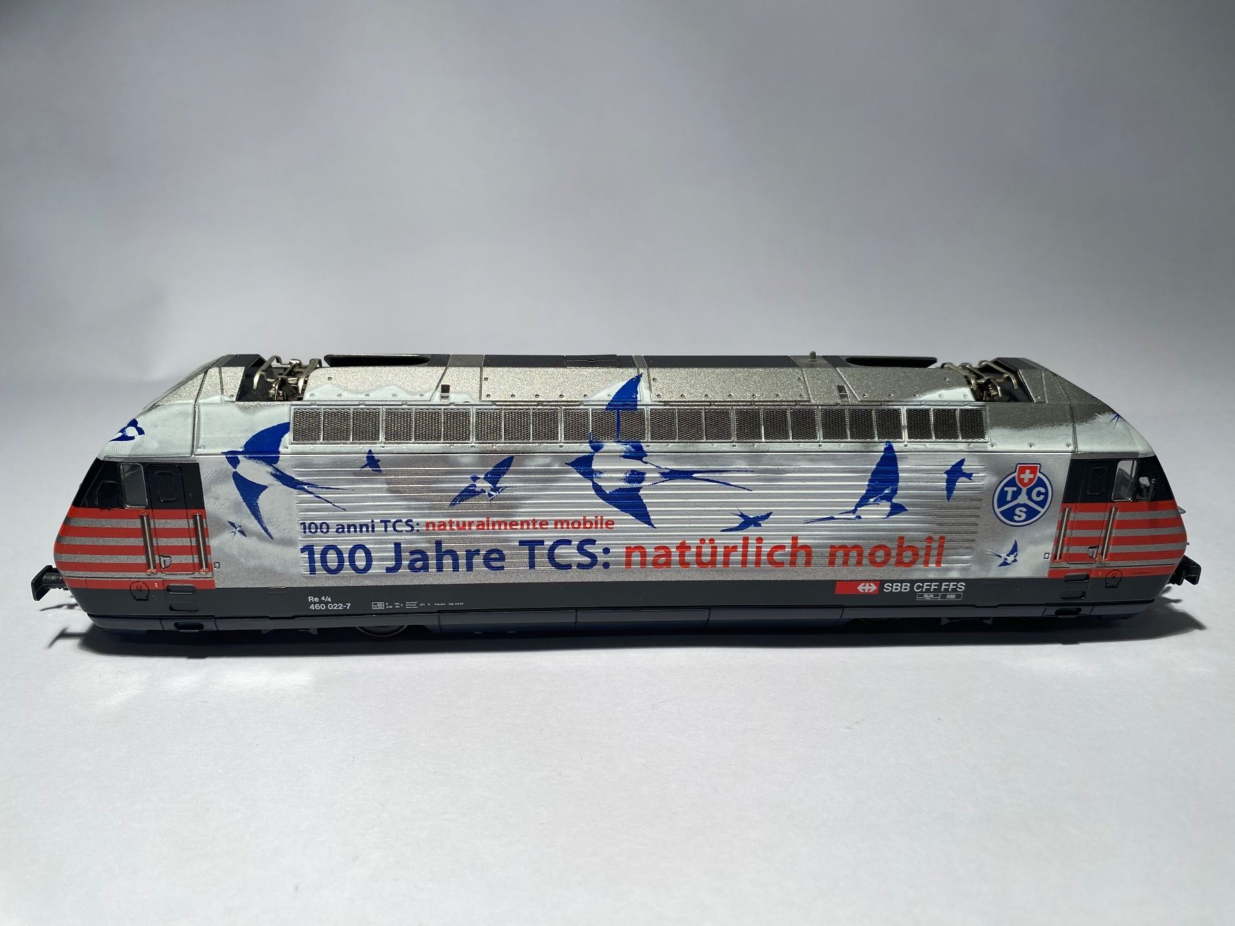 Roco Modellini di ferrovie: ROCO E-Lok SBB RE460 TCS, DC ANALOG, 43754 – Usato da Buchrain venduto da Modellbahn11 2