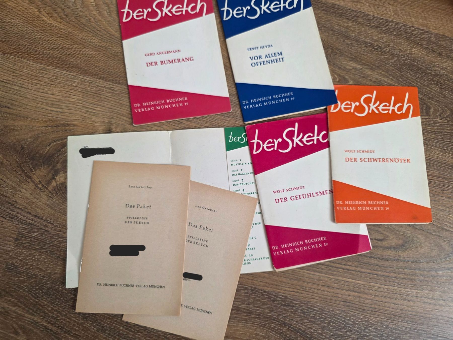 Libri: Bücherpaket Schweizer Sketche – Usato da Nebikon venduto da Japostyle_2 2