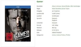 Gamer (Blu-Ray)