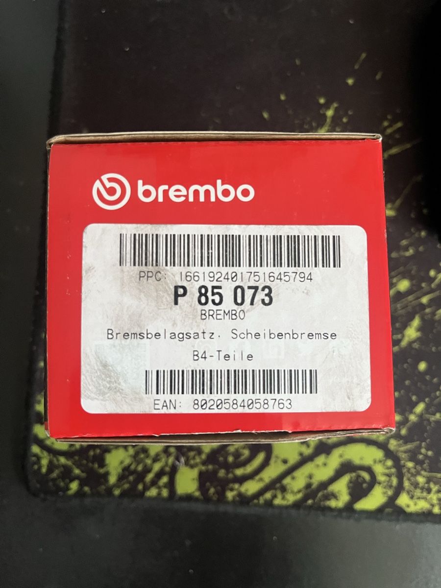 Brembo Tutti pezzi di ricambio auto: Plaquette de frein arrière – Nuovo e nell'imballaggio originale da Corpataux venduto da leajsl 1