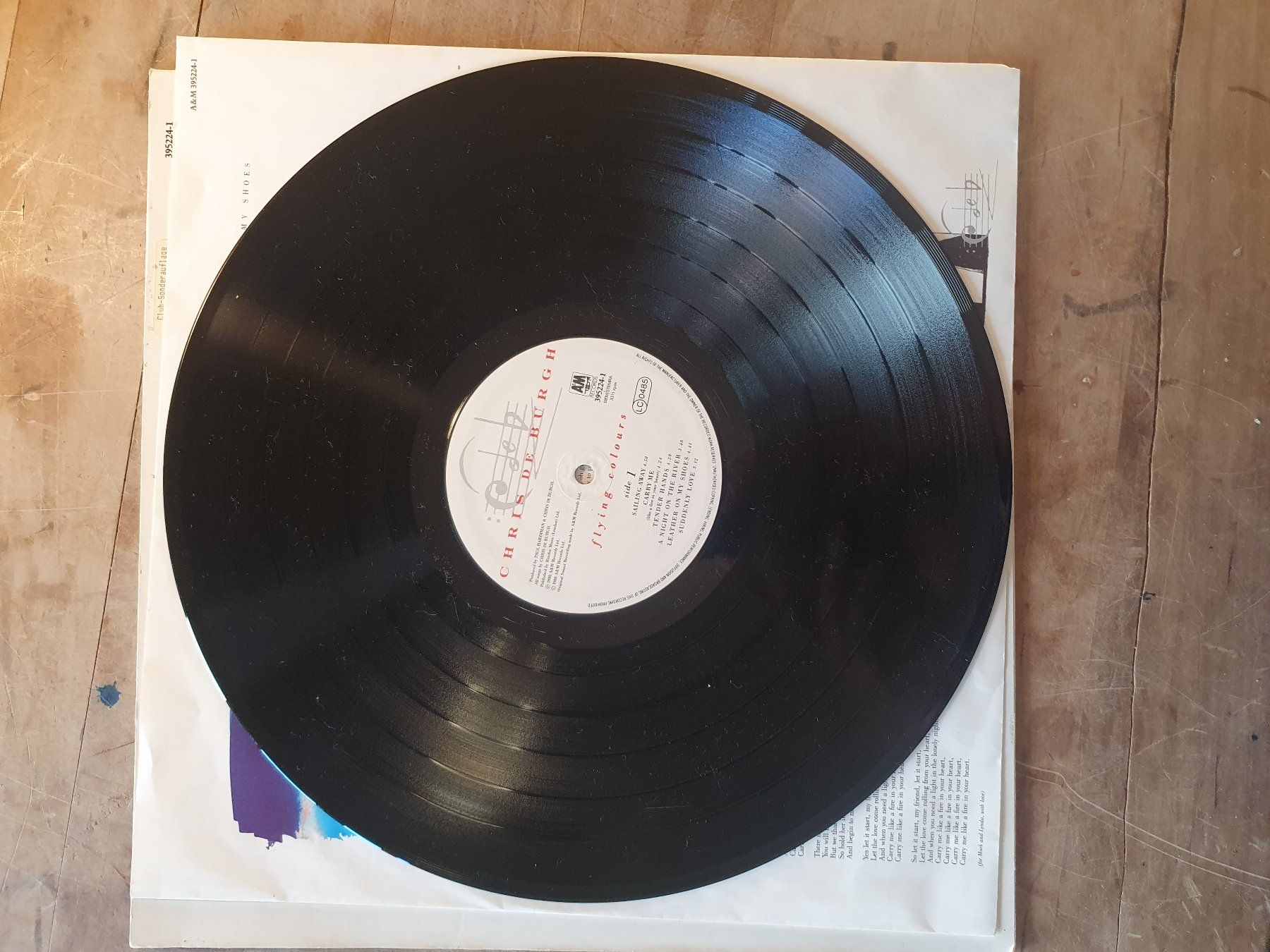 Schallplatten: LP Chris De Burgh Flying Colours – Gebraucht aus Zürich von loosebone 5