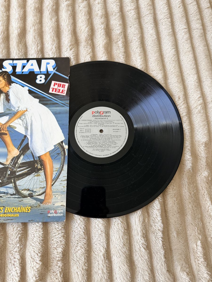 Dischi in vinile: Vinyle Polystar 8 – Compilation hits années 80 – Usato da Bussigny venduto da Serena2009 2