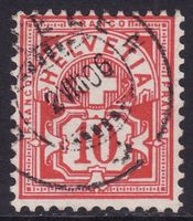SBK-Nr. 61B (Ziffermuster, Kontrollzeichen Form B 1894)