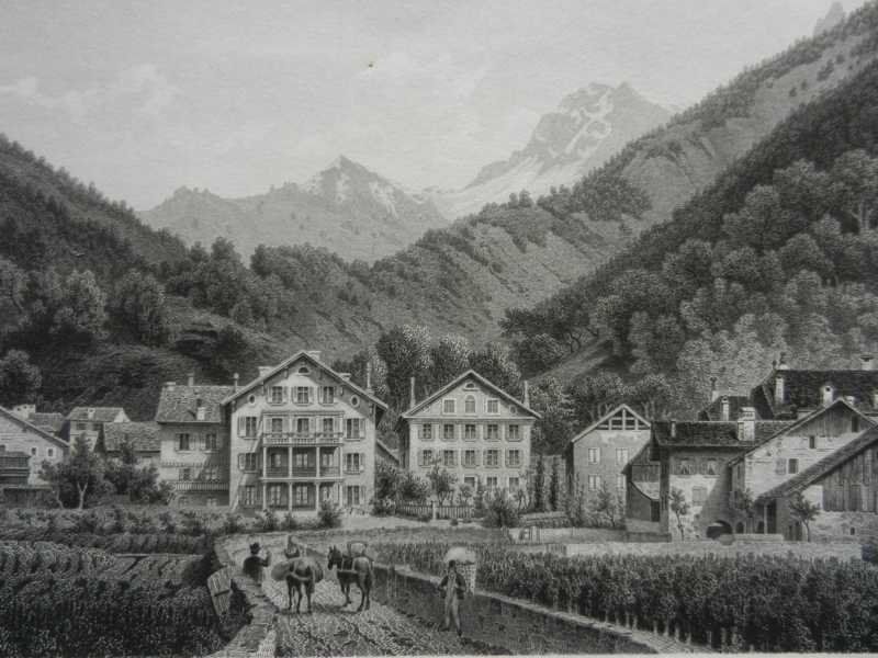 Gravures: Veytaux rocher de Naye – D'occasion à Risch par Rischli15 1