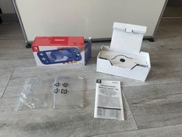 Nintendo Switch Lite Blau Verpackung – Sammlerzustand – OVP
