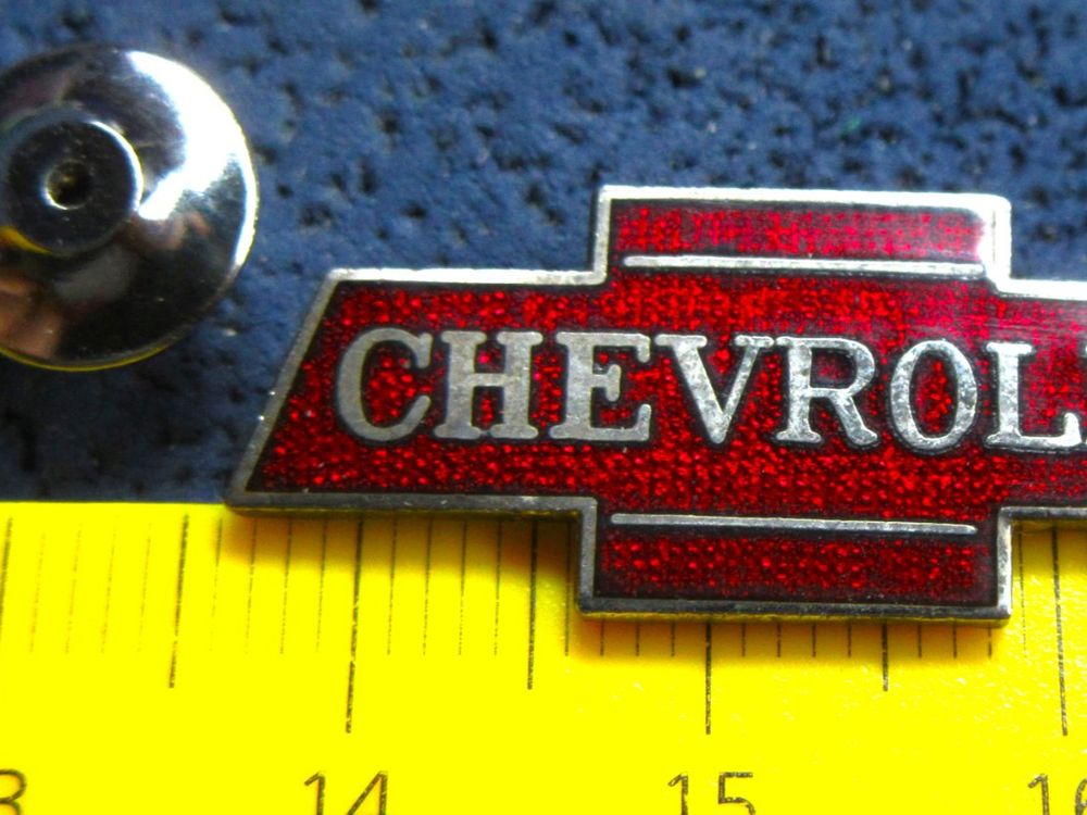 CHEVROLET US.CAR AUTO LOGO PIN ENAMEL MIT SECURITY-CLIP (Gebraucht) in ...