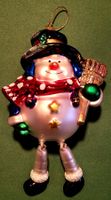 Décoration de Noël  "Bonhomme de neige"