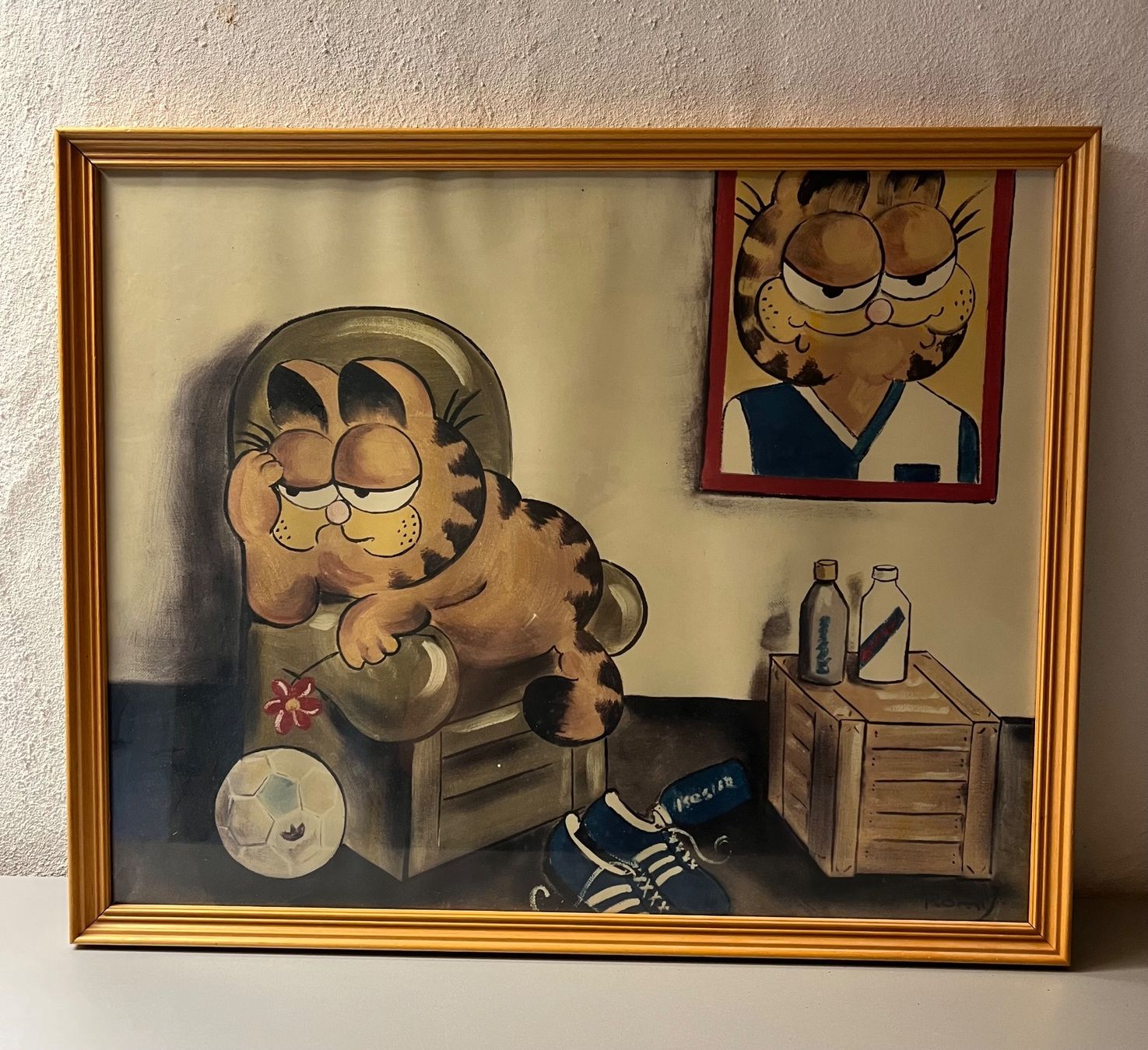 Poster & Bilder: Garfield Bild – Gebraucht aus Niederrohrdorf von Oldfan