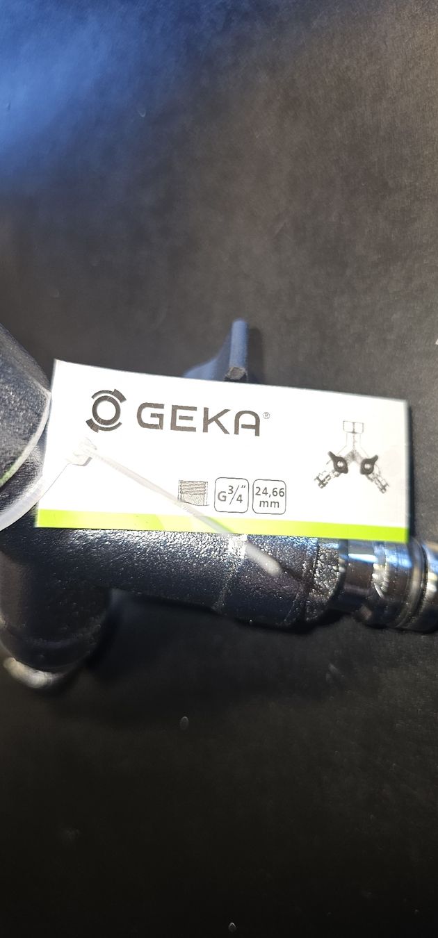 Rubinetteria: GEKA Zweiwegeventil Messing verchromt   G 3/4" – Nuovo e nell'imballaggio originale da Chur venduto da Sihar 3