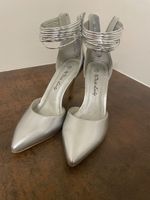 Schuhe - White Lady Silber-Pumps Gr. 37