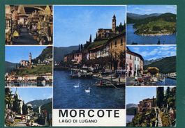 Morcote, 1971, Mehrbilderkarte, gelaufen, Grossformat