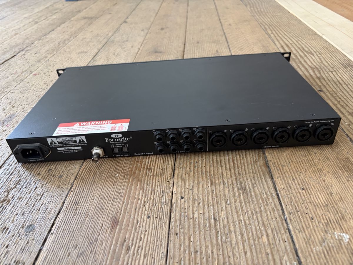 Convertitori: Focusrite OctoPre 8 Preamps – Usato da Zürich venduto da mw_777 2