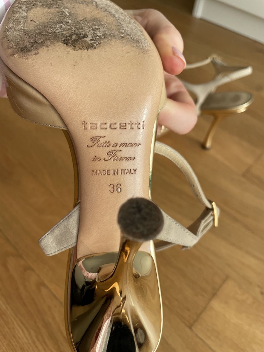 Damenschuhe: Closed heels sandal Shoes size 37 leather – Gebraucht aus Zug von dmjtita 3