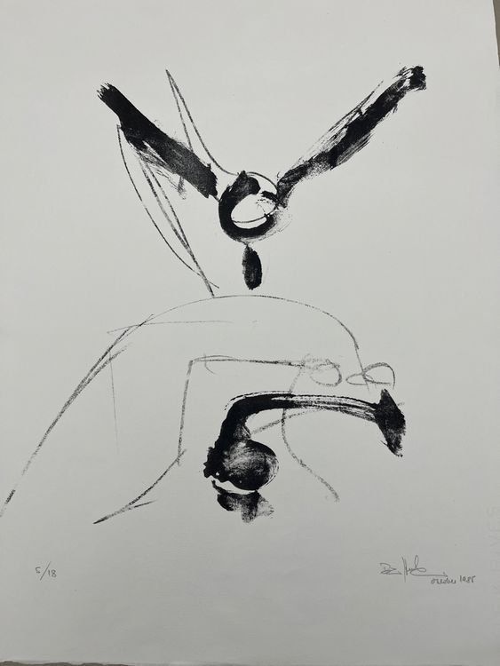 Grafiken & Lithographien: PETER HUBER LITHOGRAPHIE SIGNIERT NUMMERIERT – Gebraucht aus Gersau von kunst-online