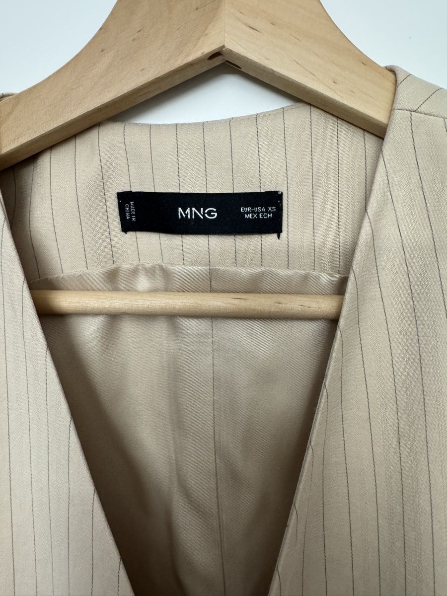 Mango Gilet & Giacche senza maniche: Weste MNG beige – Nuovo (secondo la descrizione) da Beringen venduto da ste_bh8w 1