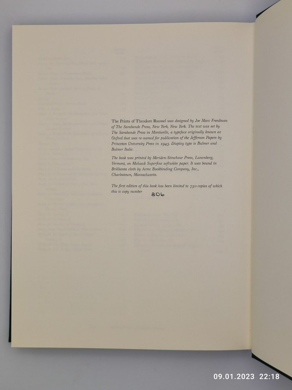Libri: THEODORE ROUSSEL - WERKVERZEICHNIS – Usato da Goldach venduto da Gaip 3