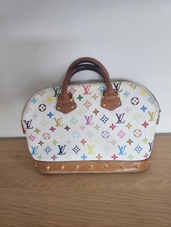 Louis Vuitton Alma Multicolore White Murakami LimitedEdition