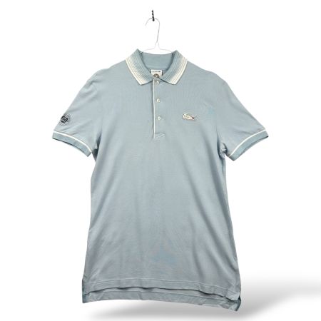 Polo Lacoste Roland Garros Bleu ciel  - XS