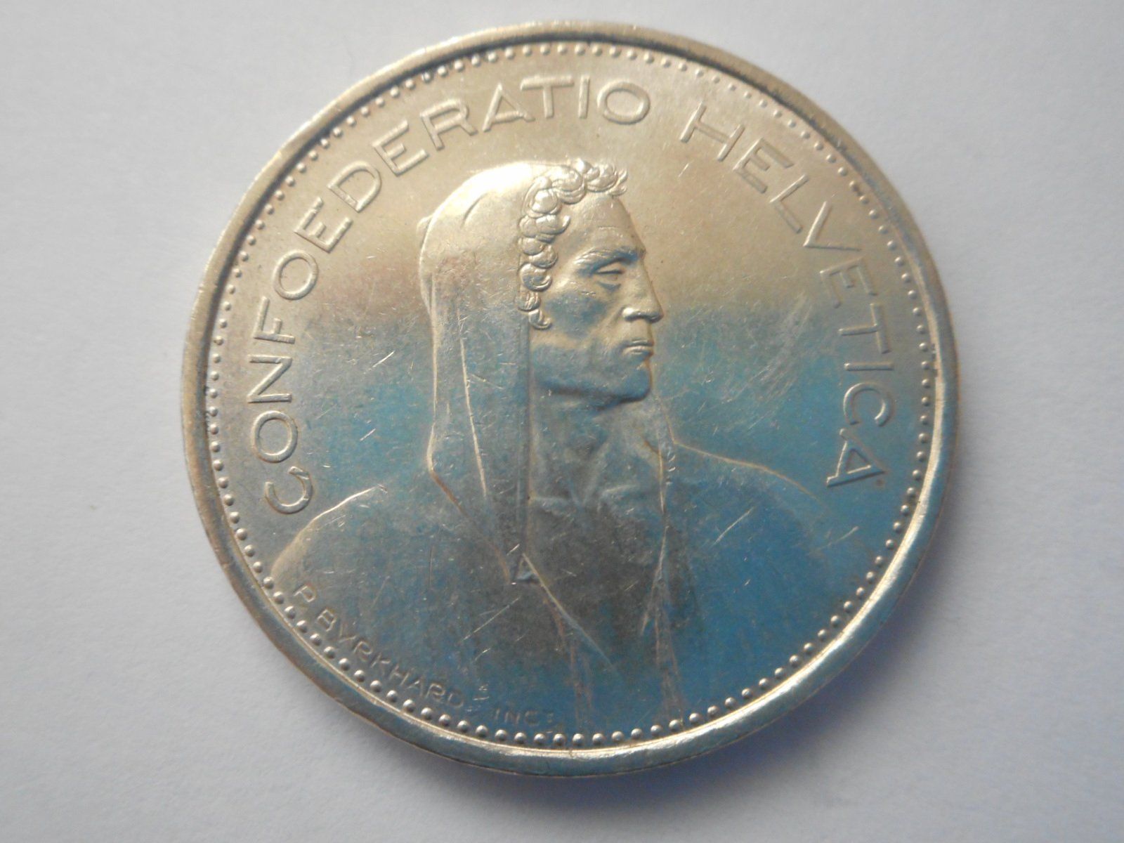 Toutes les monnaies: 5 Fr. 1966 silber – D'occasion à Kriegstetten par pizlad2010 3