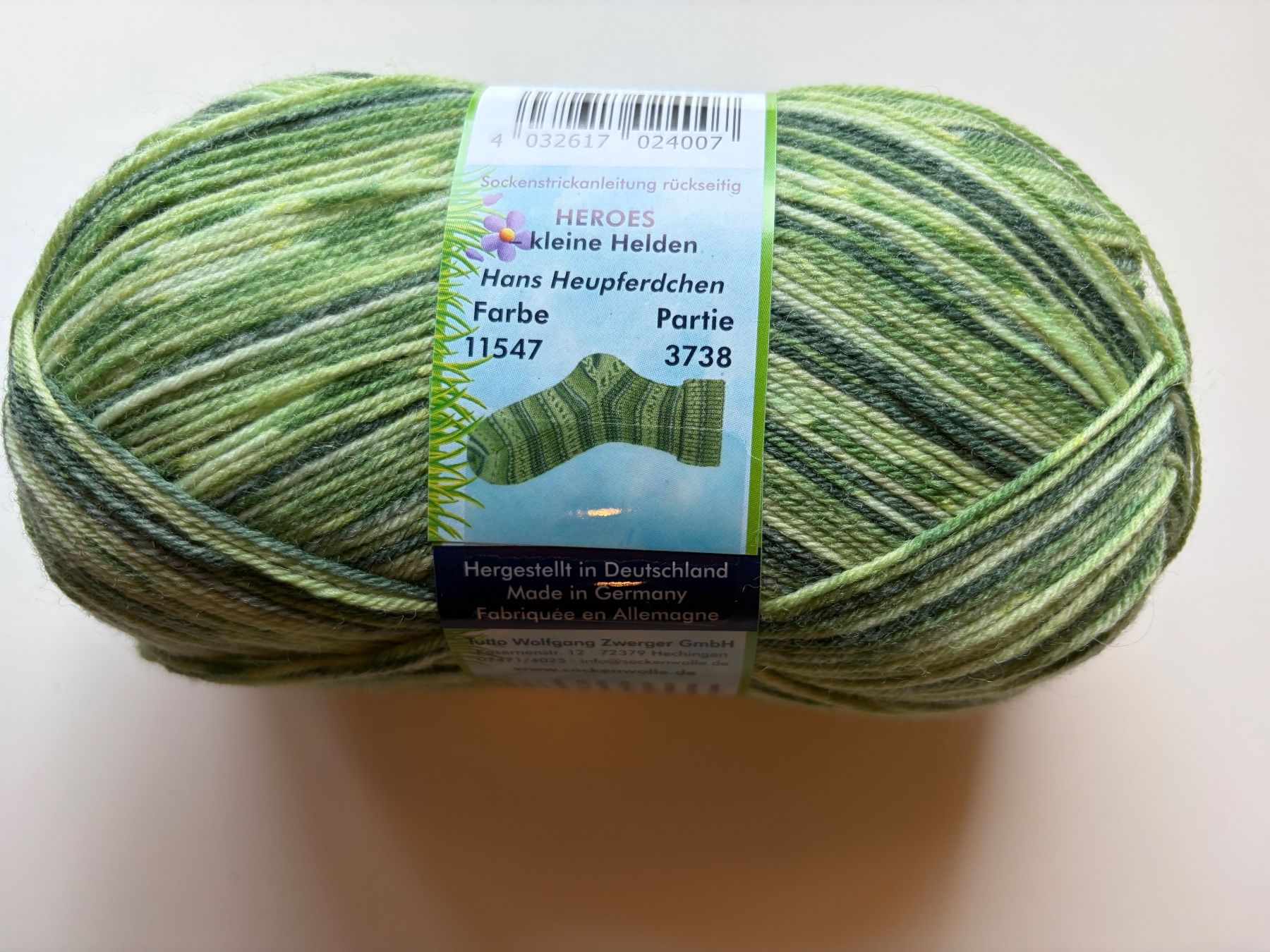 Wolle: 1Knäuel Opal Sockenwolle – Neu und originalverpackt aus Büsserach von bor_s88m 1