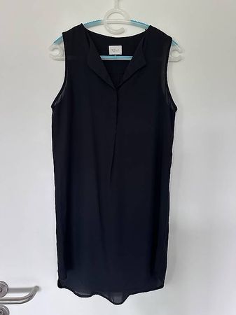 VILA Blusenkleid, Damen S, schwarz