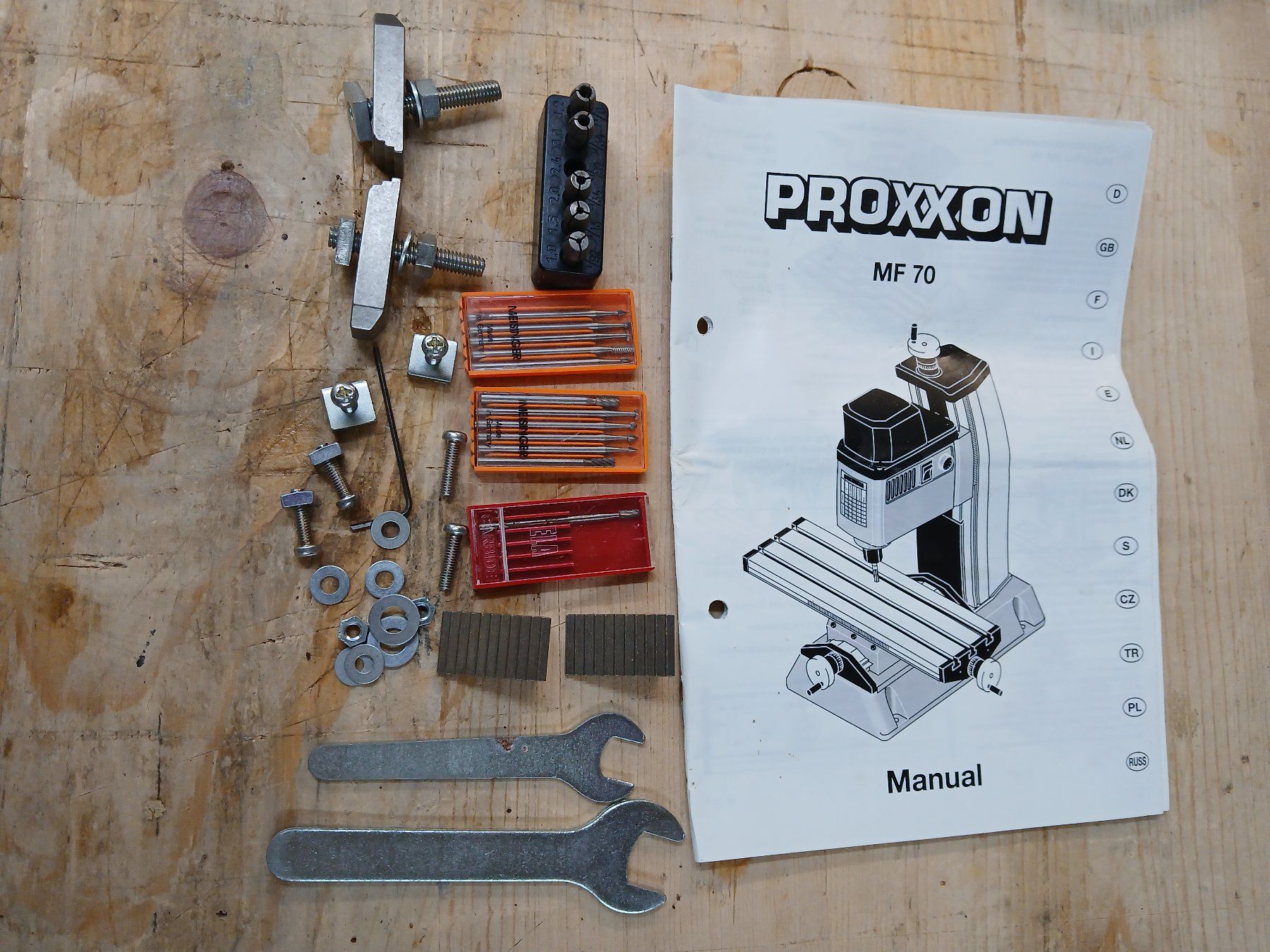 Proxxon Alle Maschinen: Proxon Tischfräse MF 70 – Gebraucht aus Felben-Wellhausen von Rumaca 4