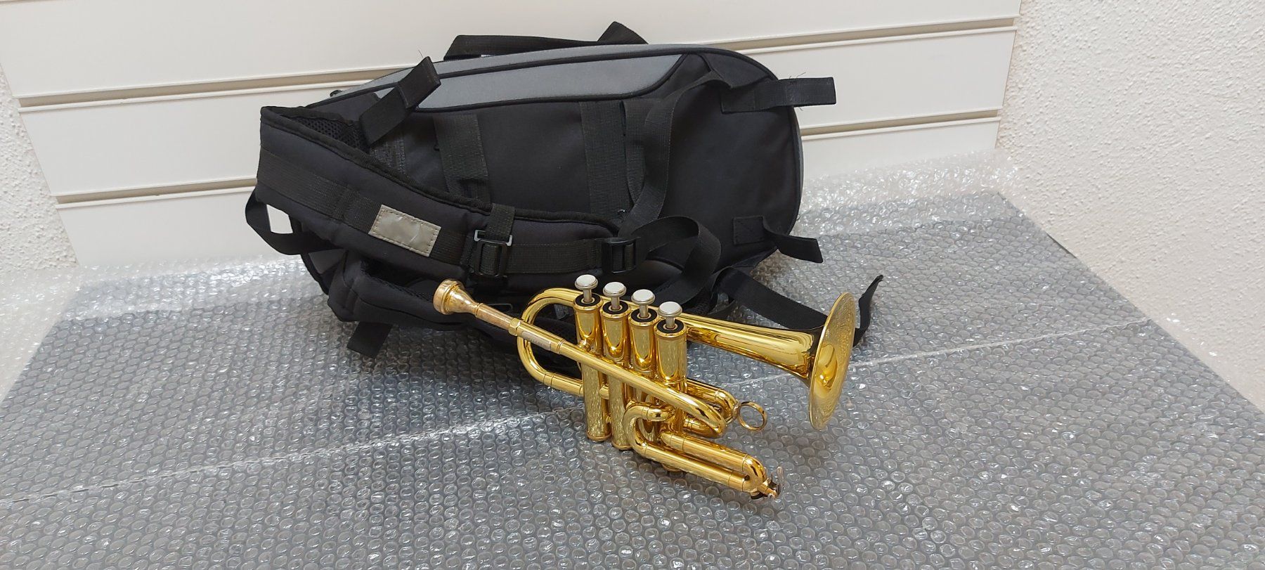 Strumenti musicali: Inderbinen Piccolo Trompete Hoch-Bb/A- 4-Piston-Ventile – Usato da Glattbrugg venduto da Swissmusik