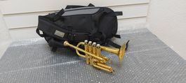 Inderbinen Piccolo Trompete Hoch-Bb/A- 4-Piston-Ventile