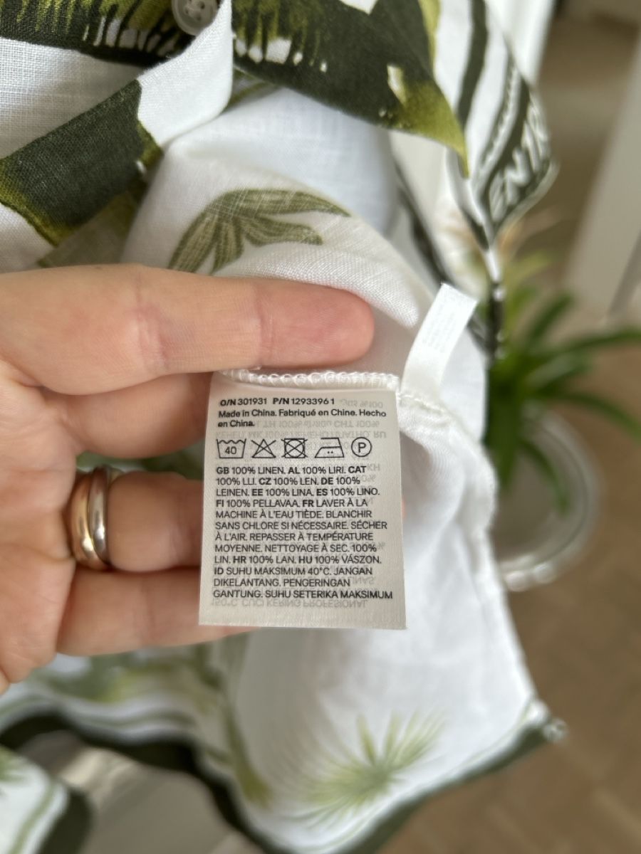 H&M Blusen: Leinenbluse, M – Neu (gemäss Beschreibung) aus Walchwil von lil_6t8v 2