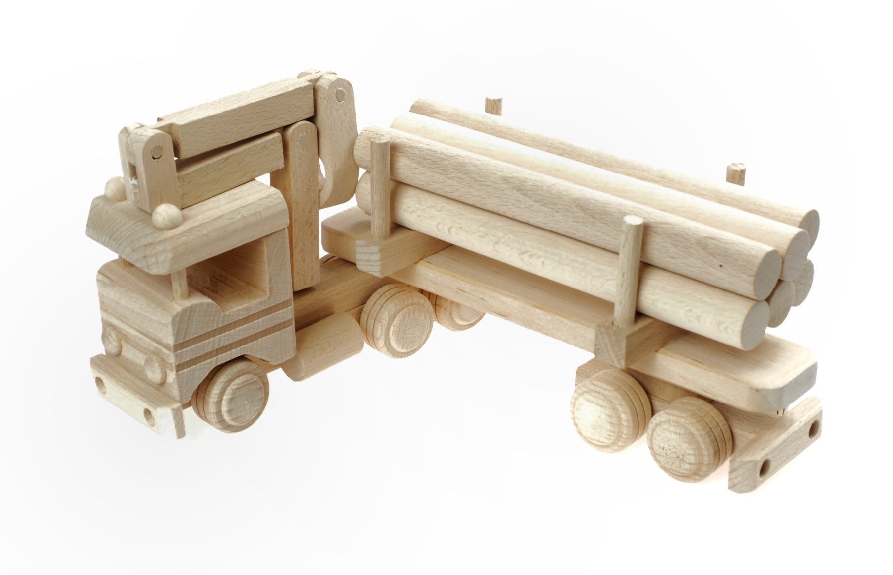 Spielzeuge: Holztransporter Mit HDS – Neu (gemäss Beschreibung) aus Buchs Zh von bar_7kk7