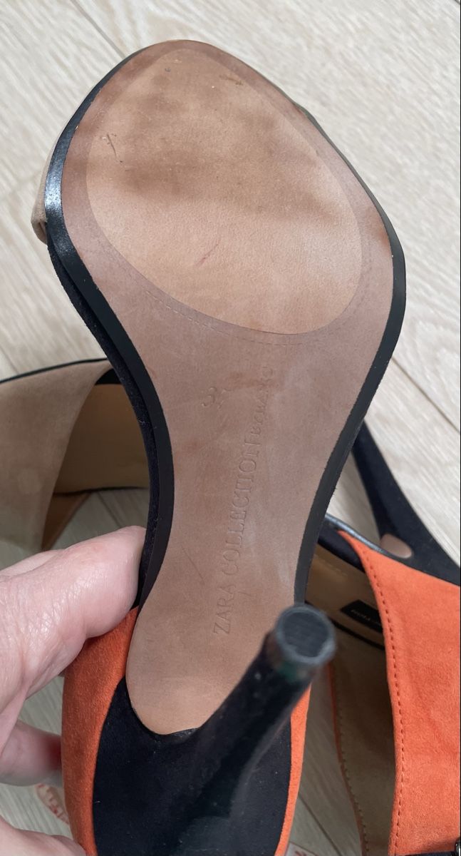 Zara Scarpe da donna: Zara High Heels Orange Colour Block Gr. 37 – Nuovo (secondo la descrizione) da Oberwil BL venduto da Stellochkas 3