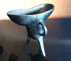 Coupe libatoire en bronze Chine