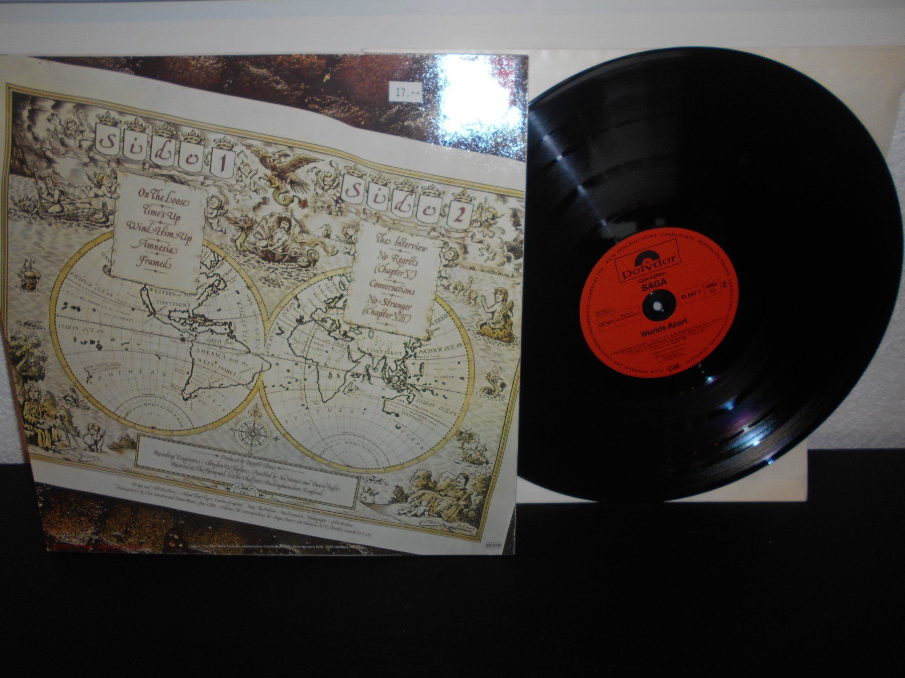 Schallplatten: Saga – Worlds Apart / 1981 – Gebraucht aus Aarberg von witchhunter01 1