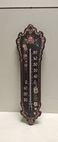 Wandthermometer mit Blumenmuster, dekorativ (nov901)
