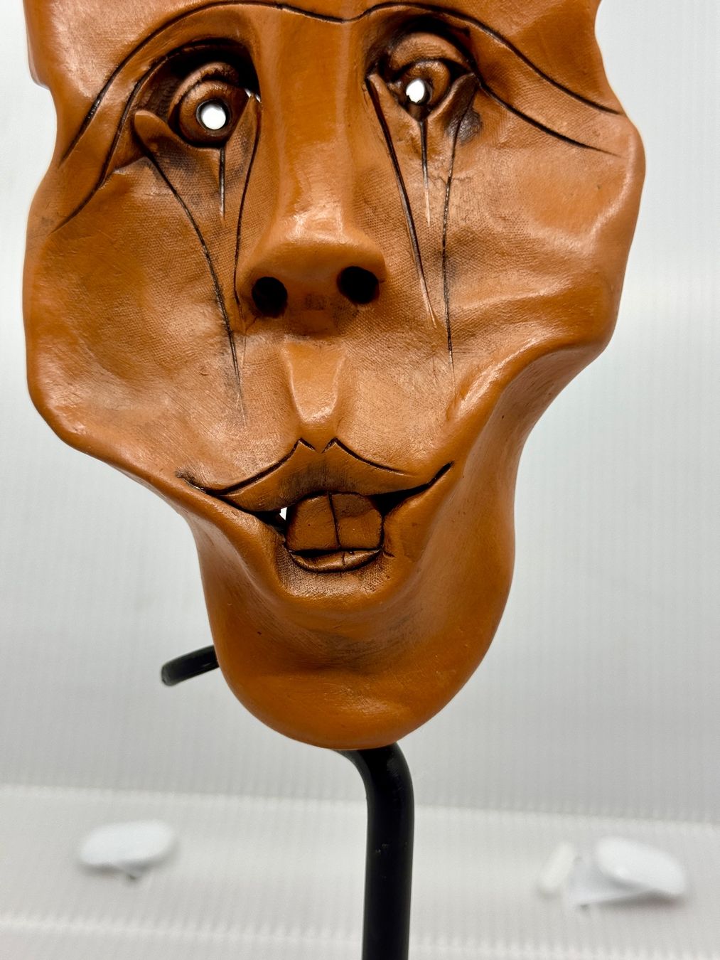 Sculture & Statue: Wandmaske, Keramikgesicht – Usato da Genève venduto da Greg_8ff 3