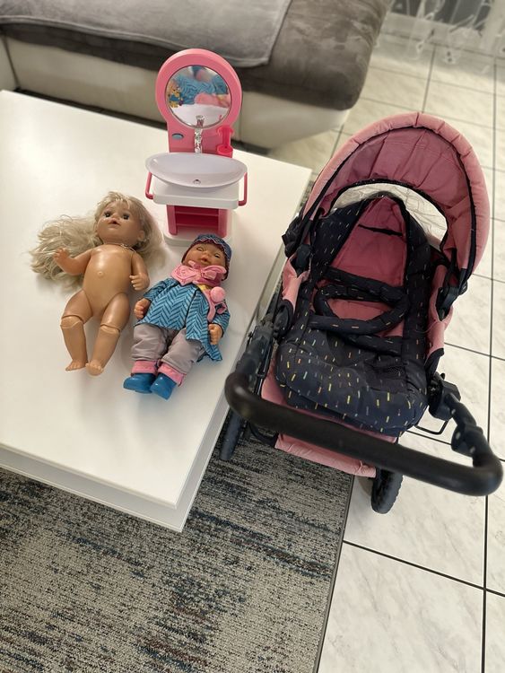 Puppen Badeanzug Set 8-teilig - Baby Born Zubehör Für 35-45cm Puppen Mit Strandaccessoires