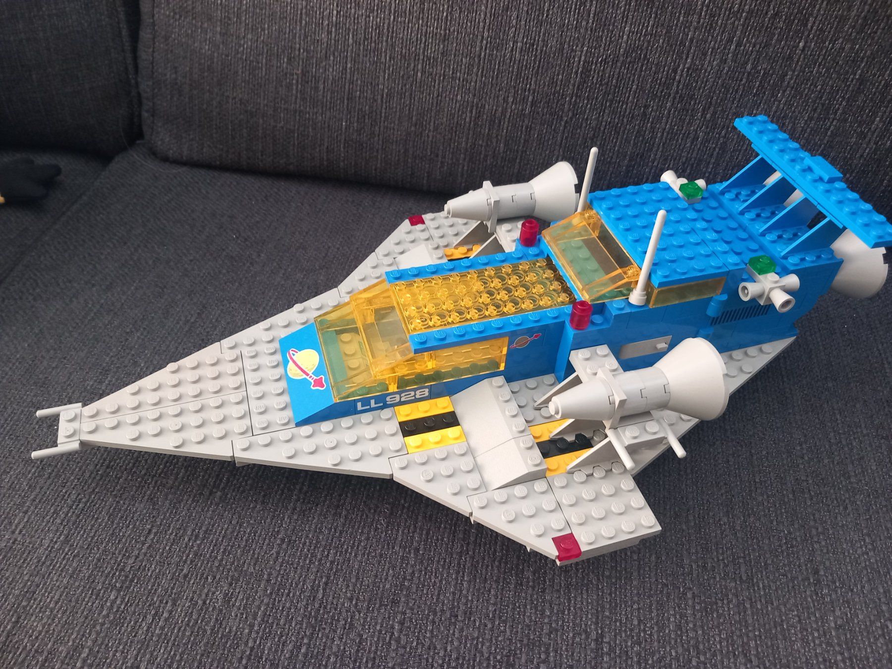 Lego Kit di costruzioni: Lego Space set 928 vaisseau et plaques de base spatiale. – Usato da Bernex venduto da casimali 3