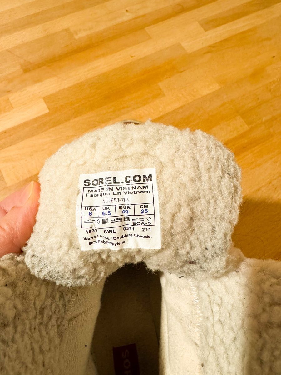 Sorel Scarpe da donna: Sorel Winterstiefel Gr. 40, Braun Kariert – Usato da Galmiz venduto da ranunkel25 2
