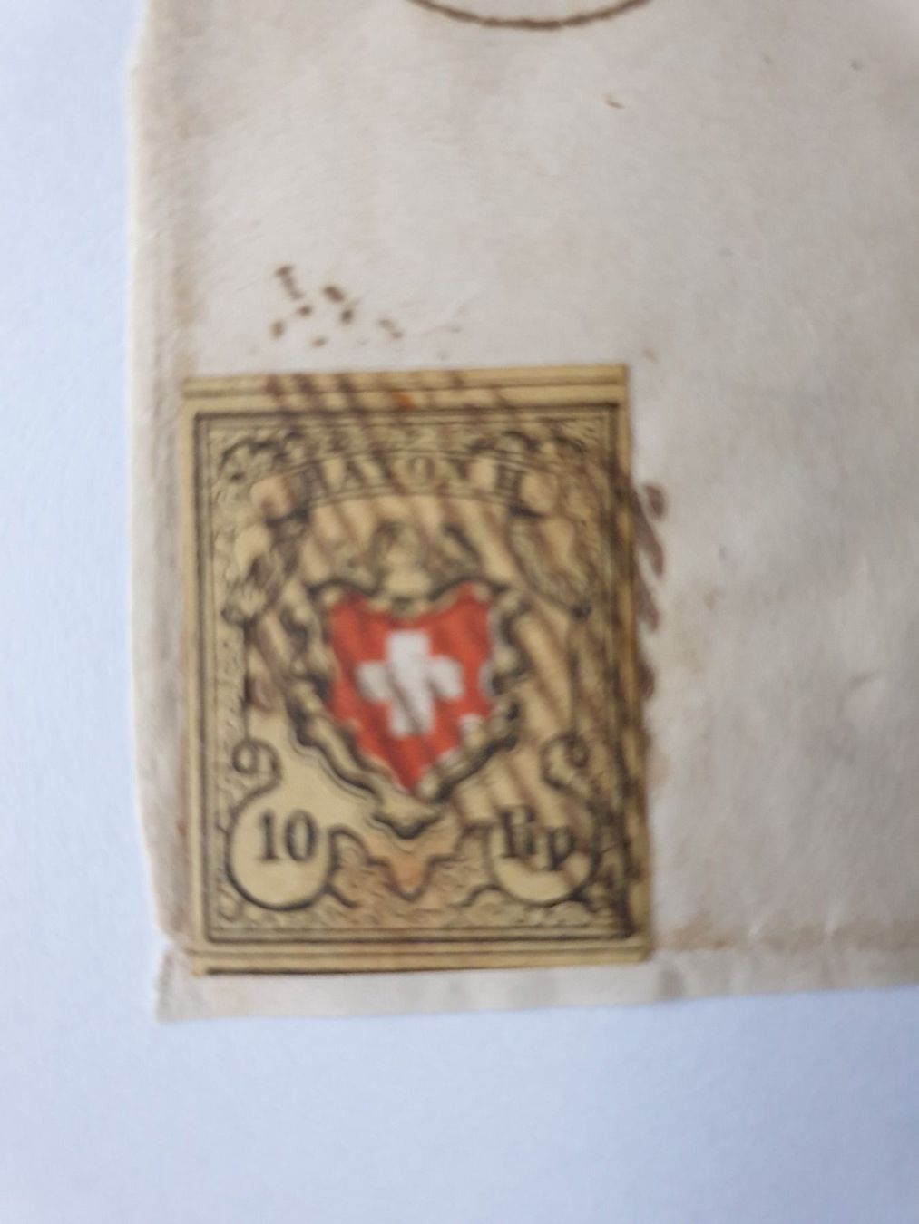 Alle Briefmarken: (201) «Rayonmarke 1850» mit Befund – Gebraucht aus Schwarzhäusern von Inot3 1