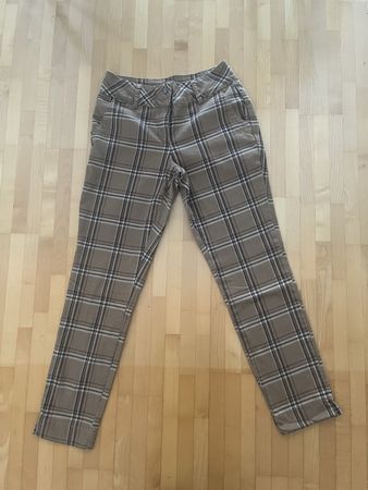 Karierte Hose Grösse 38