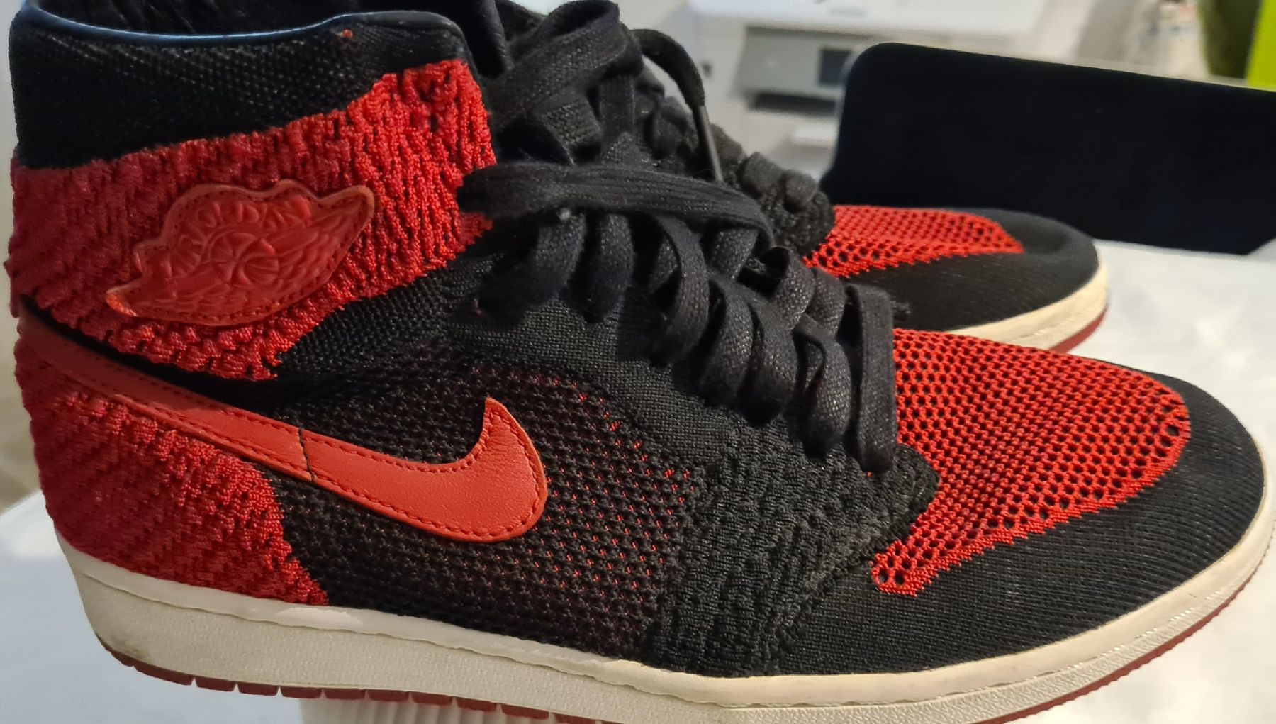 Jordan Scarpe da uomo: Jordan 1 Retro High FlyKnit – Usato da Carouge GE venduto da LidieLot