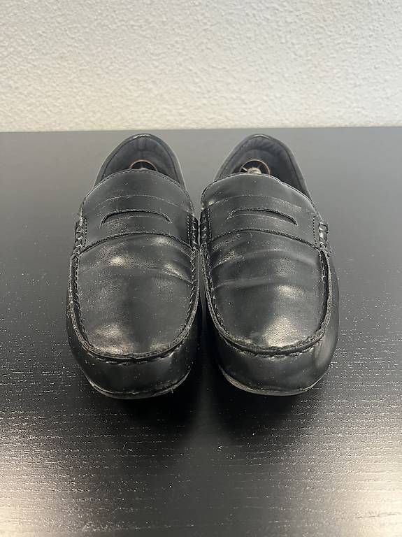 Scarpe da uomo: Schwarze Ledermokassins Schuhe Gr. 43 – Usato da Au SG venduto da ali_j87n 1