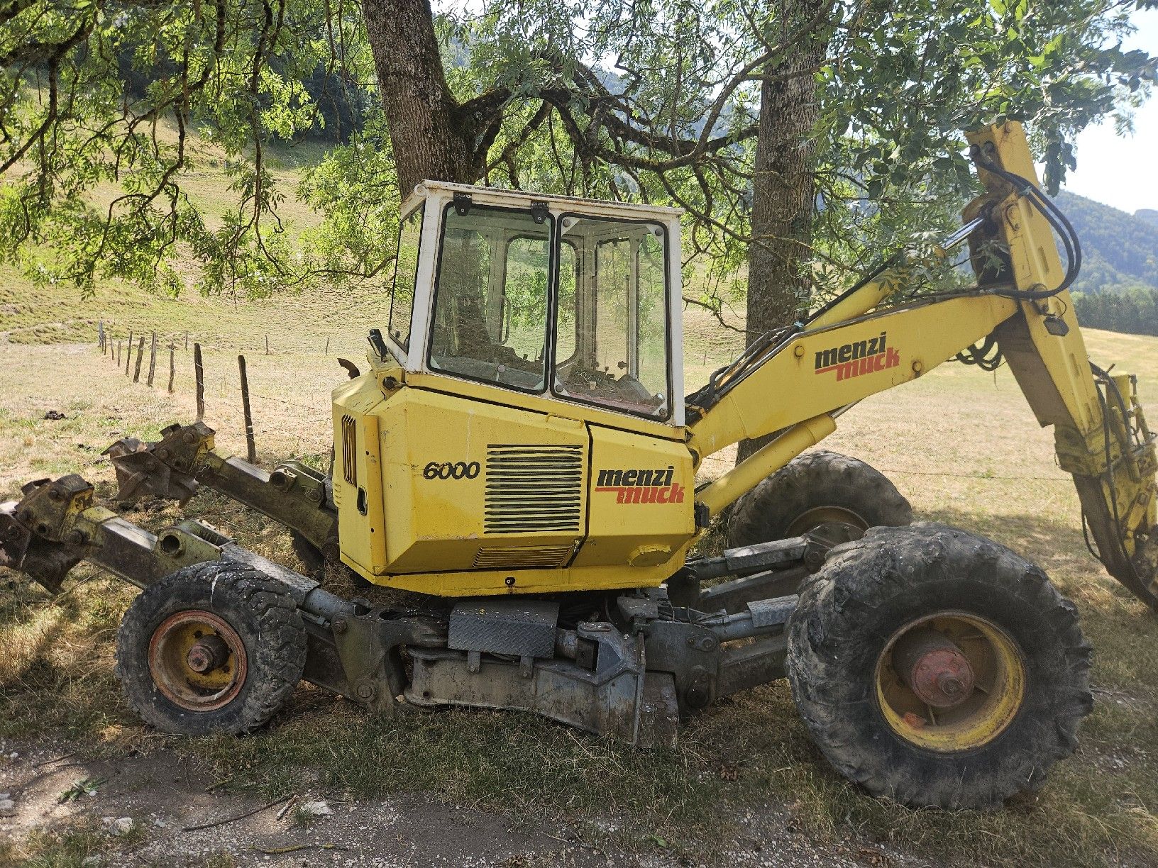 Excavateurs: menzi mick 6000 mobil – D'occasion à Seehof par Namor95