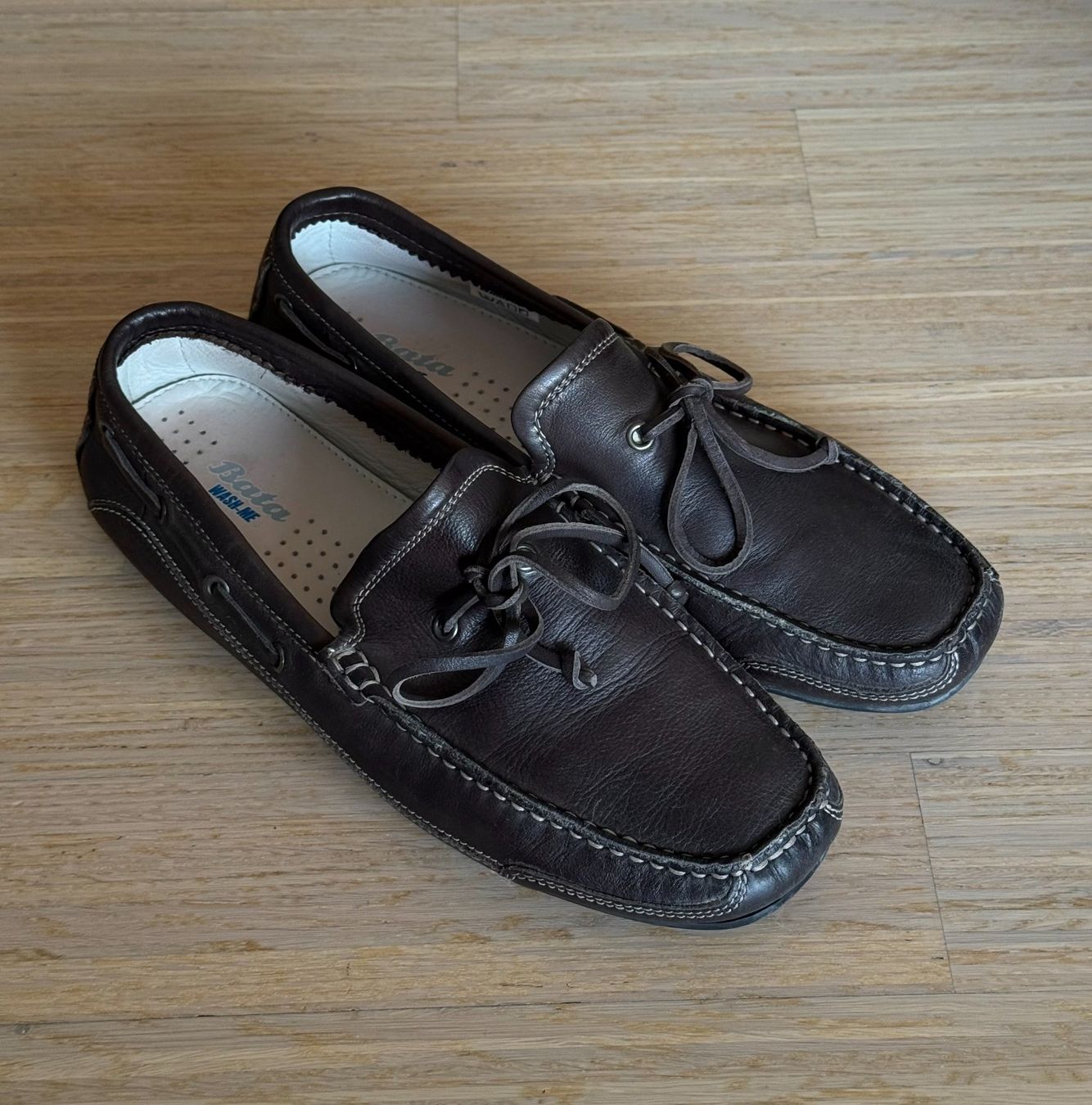 Scarpe da uomo: Leder Mokassin Herren braun Gr. 40 – Usato da Männedorf venduto da phi_5pvk 1