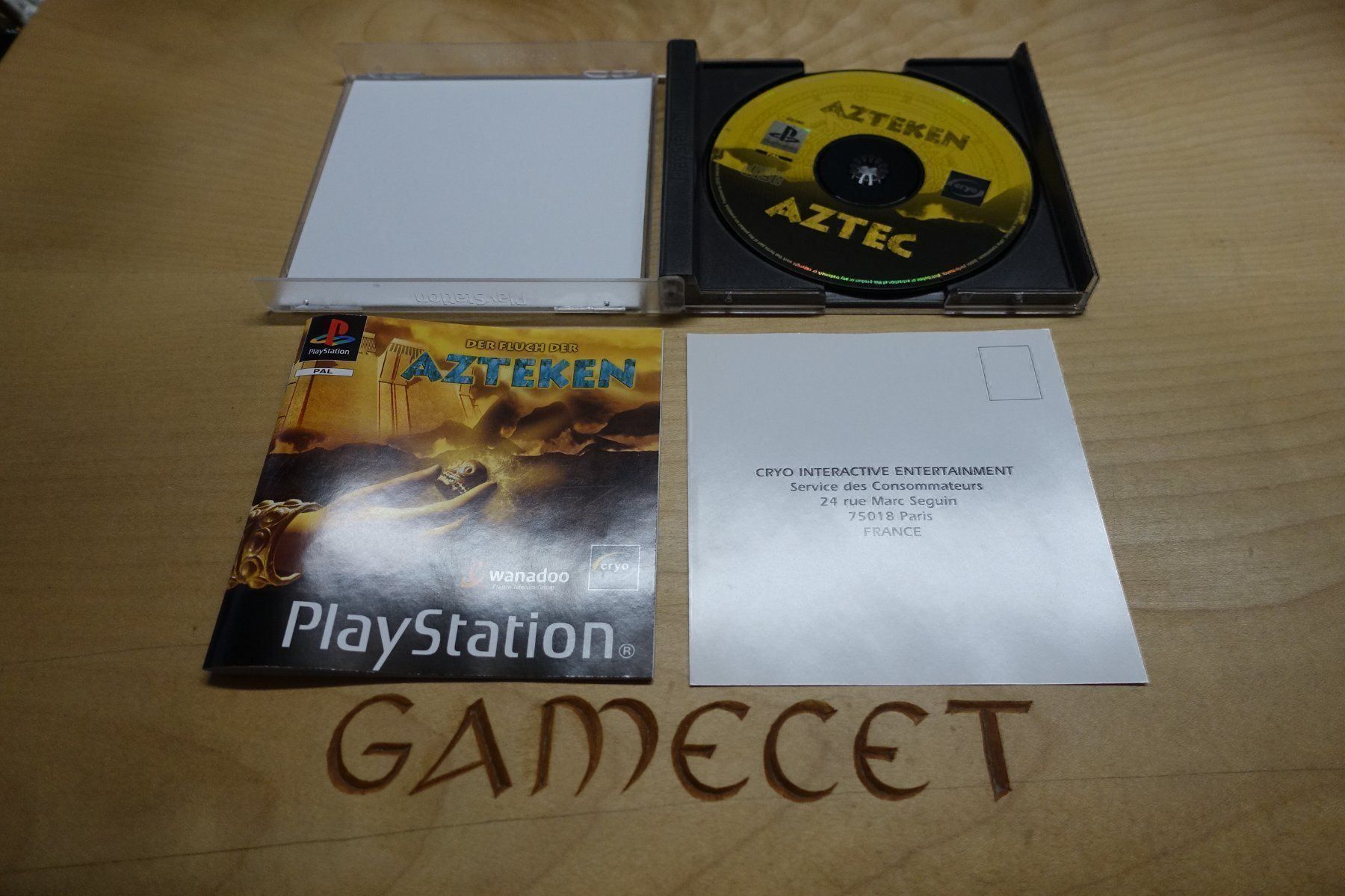 Sony Spiele: Der Fluch der Azteken – Gebraucht aus Steinach von Gamecet 3
