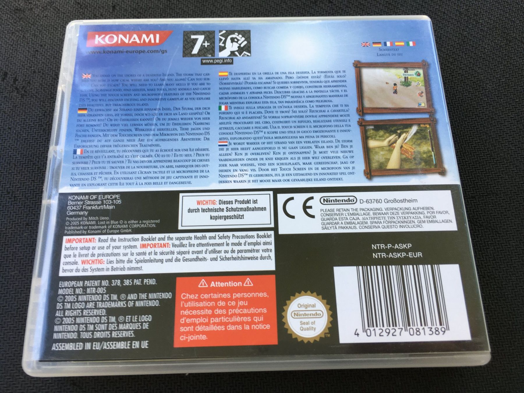 Nintendo Giochi: Lost in Blue - Nintendo DS – Usato da St.Gallen venduto da sjosjo 1