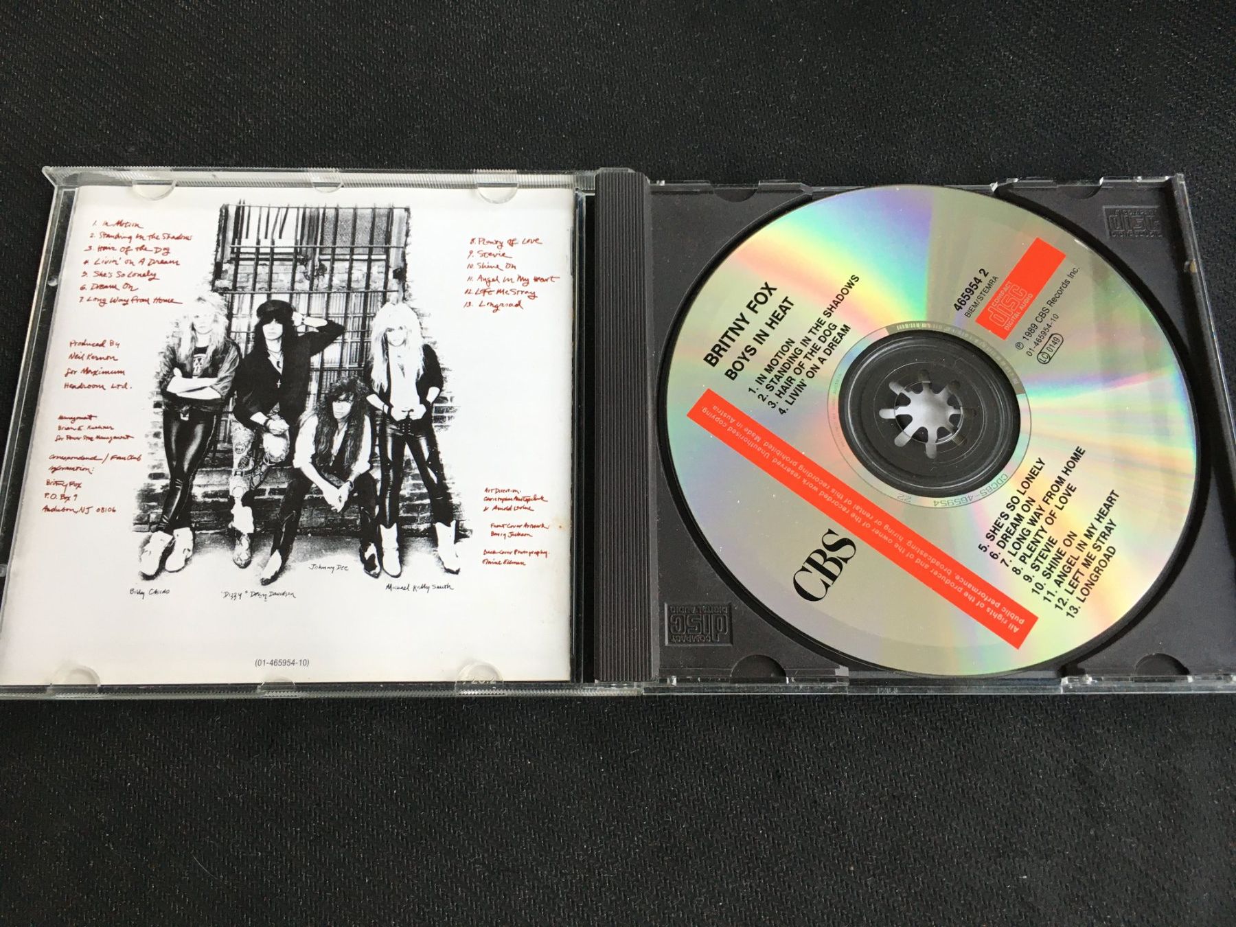 CD: Britny Fox - Boys in Heat -CD- – Usato da St.Gallen venduto da MedienJoe 1
