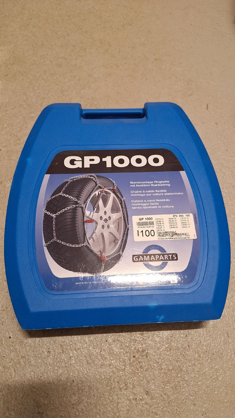 Schneeketten: Gamaparts GP 1000 Schneeketten  – Neu (gemäss Beschreibung) aus Davos Platz von anton85